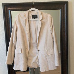 Banana Republic Linen Blazer (Size 6, Pre-owed)